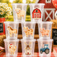Farm Party Cups, Farm Animal Cups, Farm First Birthday, Barnyard Party Decorations, Farm Baby Shower, Birthday Favor Cups, Party Favor Cups