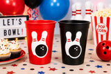 BOWLING PARTY CUPS - Bowling Birthday Cups Bowling Cups First Birthday Bowling Party Decorations Bowling Bowling Cups Bowling Party Favors