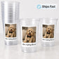 Dog Wedding Favors, Mom Is Getting Married Cups, Personalized Pet Photo Cups, Wedding Favors with Dog, Custom 16oz Party Cups, Dog Photo Cup