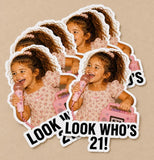 Custom Face Stickers, Personalized Face Stickers, Custom Photo Stickers, Custom Party Favors, Birthday Decorations, Waterproof Sticker, Gift