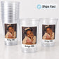 Vintage Birth Year Photo Cups, Personalized Picture Party Cups, Custom Year Celebration Cups, Retro Photo Party Favors, Photo Birthday Cups
