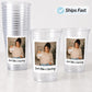 Look Who’s Expecting Cups, Pregnancy Announcement Gift Party Cups, Personalized Photo Cups, Baby Shower Cups, Expecting Mom Party Favors