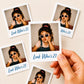 Personalized Photo Stickers | Custom Picture Stickers with Name & Year | Face Stickers | Birthday Party Favors | Custom Party Favor Stickers