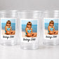 Custom Photo Cups 16oz Personalized Party Cups with Picture Text Vintage Est Year Face Picture Cups Birthday Decorations Supplies Ships Fast