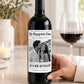 Personalized Engagement Wine Bottle Labels, Custom Photo Engagement Gift, Engagement Party Wine Label, Bride To Be Gift, Couples Photo Label