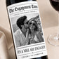 Personalized Engagement Wine Bottle Labels, Custom Photo Engagement Gift, Engagement Party Wine Label, Bride To Be Gift, Couples Photo Label