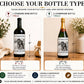 Personalized Engagement Wine Bottle Labels, Custom Photo Engagement Gift, Engagement Party Wine Label, Bride To Be Gift, Couples Photo Label