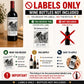 Personalized Anniversary Wine Label with Photo, Custom Wine Bottle Label, Wedding Anniversary Gift, Milestone Anniversary, Newspaper Label
