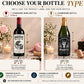 Bachelorette Wine Bottle Labels, Bride or Die, Til Death Do Us Party, Gothic Bachelorette Party Decor, Bride’s Last Ride, Wine Labels