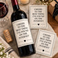 Funny Wine Bottle Label, Cheers to the Best Thing I Found on the Internet, Boyfriend Girlfriend Gift, Anniversary Gift, Wine Label Gift