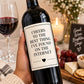 Funny Wine Bottle Label, Cheers to the Best Thing I Found on the Internet, Boyfriend Girlfriend Gift, Anniversary Gift, Wine Label Gift