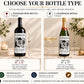 Personalized Wedding Wine Label, Custom Photo Wine Bottle Label, The Wedding Times Newspaper Label, Bride Groom Wedding Gift,Newspaper Label