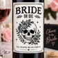 Bachelorette Wine Bottle Labels, Bride or Die, Til Death Do Us Party, Gothic Bachelorette Party Decor, Bride’s Last Ride, Wine Labels