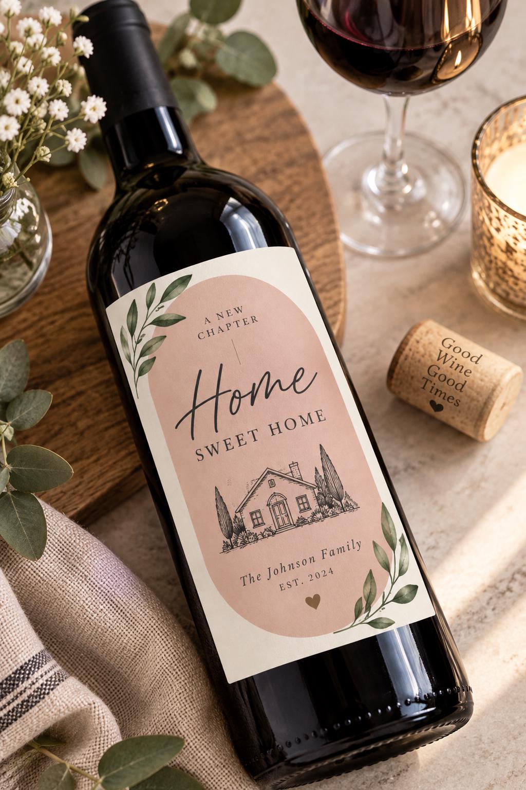 Custom Wine Bottle Labels, Print Your Own Design, Personalized Wine Label Printing, Photo Wine Labels, Party & Event Bottle Labels, Gift