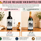 Personalized Anniversary Wine Label with Photo, Custom Wine Bottle Label, Wedding Anniversary Gift, Milestone Anniversary, Newspaper Label