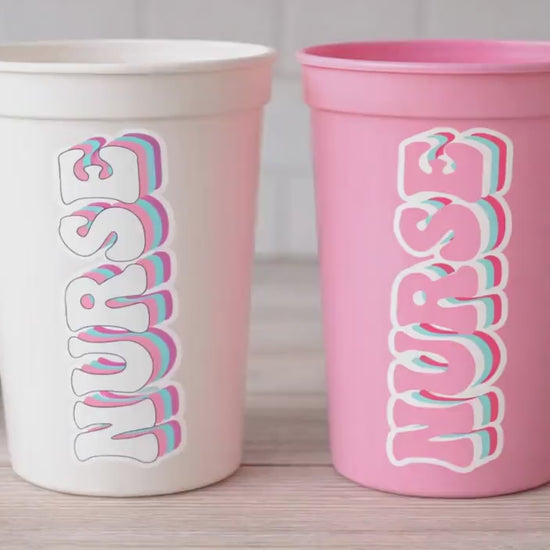 Nursing Party Cups Doctor Party Cups Nurse Party Cups Nursing Party Rn Party Decorations Medical School Party Nurse Graduation Party Meds