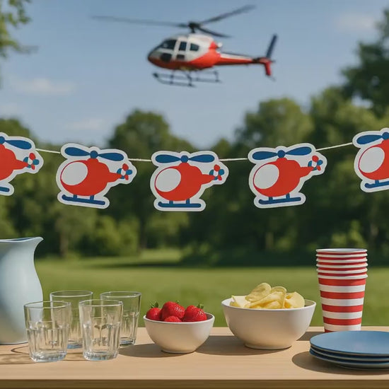 HELICOPTER Garland, Helicopter Garland, Helicopter Banner, Helicopter Birthday, Helicopter Party, Helicopter Decorations - 823201028A