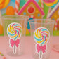 LOLLIPOP PARTY CUPS - Candy Cups Candy Birthday Cups Candy Party Favor Cups Decorations Candy Birthday Favor Party Favors Sweet 16 Party