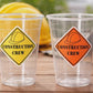 CONSTRUCTION PARTY CUPS - Hard Hat Party Cups Construction Party Cups Construction Birthday Construction Party Construction Decorations
