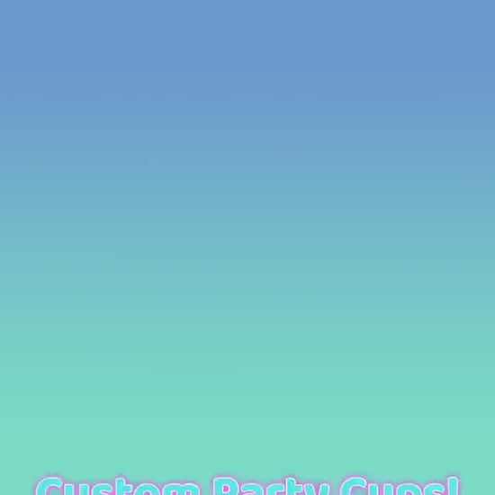 Custom Photo Cups 16oz | Personalized Plastic Party Cups with Text & Picture | Face Cups Birthday Favors | Vintage Year Est Cups Decorations