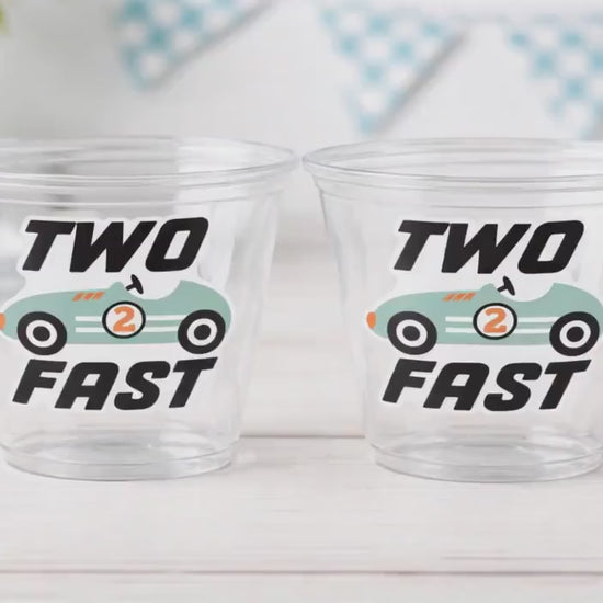 RACING PARTY CUPS - Race Car Cups Racing Birthday Cups Racing Birthday Cups Race Car Party Favors Racing Party Favors Racing Decorations