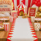 Carnival Table Runner | Circus Party Decorations | Carnival Birthday Party Decor | Big Top Party Supplies | Carnival Theme Table Decor
