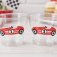 RACING PARTY CUPS - Race Car Cups Racing Birthday Cups Racing Birthday Cups Race Car Party Favors Racing Party Favors Racing Decorations
