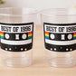 30th PARTY CUPS 30th Birthday Decoration 30th Party Favors 30th Party 30th Birthday Cassette Tape Party Best of 1996 Birthday Vintage 1996
