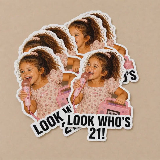 Custom Face Stickers, Personalized Face Stickers, Custom Photo Stickers, Custom Party Favors, Birthday Decorations, Waterproof Sticker, Gift
