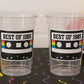 40th PARTY CUPS 40th Birthday Decoration 40th Party Favors 40th Party 40th Birthday Cassette Tape Party Best of 1985 Birthday Vintage 1985