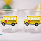 School Bus Party Cups - School Cups School Bus Birthday School Bus Party School Bus Favors Teachers Gift Gift for Teacher Back To School