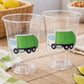 GARBAGE TRUCK PARTY Cups - Garbage Truck Treat Cups Garbage Truck Party Favors Garbage Truck Birthday Favors Trash Garbage Birthday