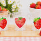 STRAWBERRY PARTY CUPS - Strawberry Birthday Cups Strawberry Cups First Birthday Strawberry Party Decorations Strawberry Baby Shower