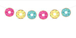 Donut Garland, Donut Banner, Donut Birthday Banner