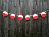 Fishing Bobber Garland, Fishing Bobber Banner, Fishing Birthday