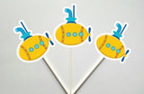 Submarine Goody Bags, Submarine Favor Bags, Submarine Goodie Bags, Submarine Favors