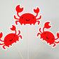 Crab Goody Bags, Crab Party Favor, Goody, Gift Bags - Under the Sea, Ocean Party