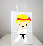 Karate Goody Bags, Karate Favor Bags, Karate Party Bags