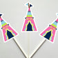 Tepee Cupcake Toppers, Teepee Cupcake Toppers, Tipi Cupcake Toppers, Glamping Cupcake Toppers