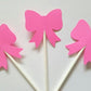 Hair Bow Garland, Hair Bow Banner, Gender Reveal Garland, Gender Reveal Banner