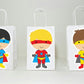 Superhero Goody Bags, Superhero Favor Bags, Superhero Gift Bags, Superhero Party Bags