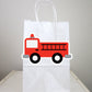 Firetruck Goody Bags, Firetruck Favor Bags, Firetruck Party Bags, Firetruck Bags