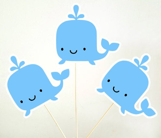 Whale Goody Bags, Whale Favor Bags, Whale Party Bags, Under the Sea Goody Bags - Under the Sea, Ocean Party