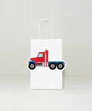 Semi Truck Goody Bags, Semi Truck Party Bags, Semi Truck Goodie Bags, Semi Truck Favors, 18 Wheeler Trucks