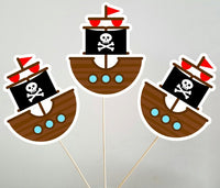 Pirate Ship Goody Bags, Pirate Goody Bags, Pirate Party Favor Bags