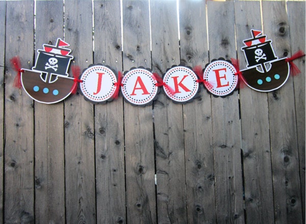 Pirate Ship Goody Bags, Pirate Goody Bags, Pirate Party Favor Bags