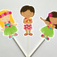 Luau Centerpieces, Luau Party, Luau Birthday, Hawaii Centerpieces, Tiki Party Centerpieces