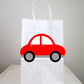 Red Car Goody Bags, Car Favor Bags, Car Gift Bags, Car Birthday, Car Party Bags