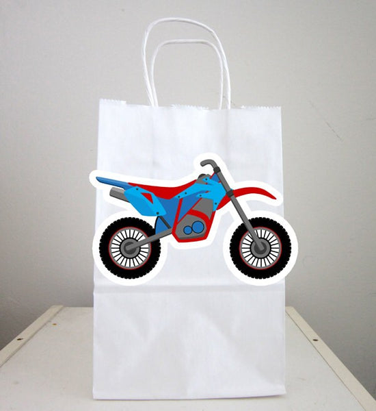 Motorcycle Goody Bags, Dirt Bike Goody Bags, Motorcross Goody Bags, Motorcycle Favor Bags, Dirt Bike Favor Bags