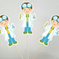 Mad Scientist Cupcake Toppers, Mad Scientist Birthday, Science Boys Cupcake Toppers